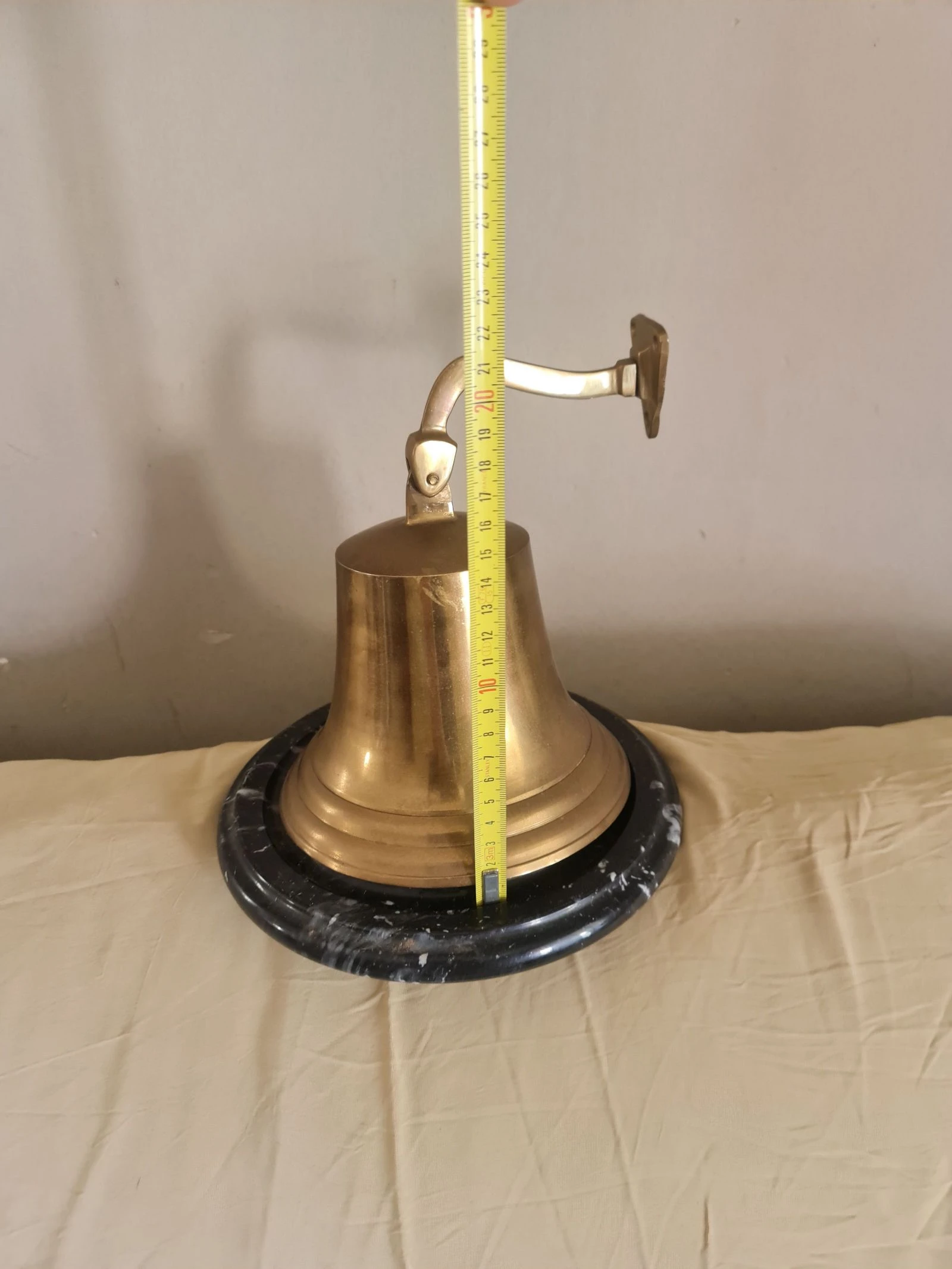 Antiga Campana de Barco Maciça - Peça Vintage Autêntica (Qualidade de Coleção) – photo 4